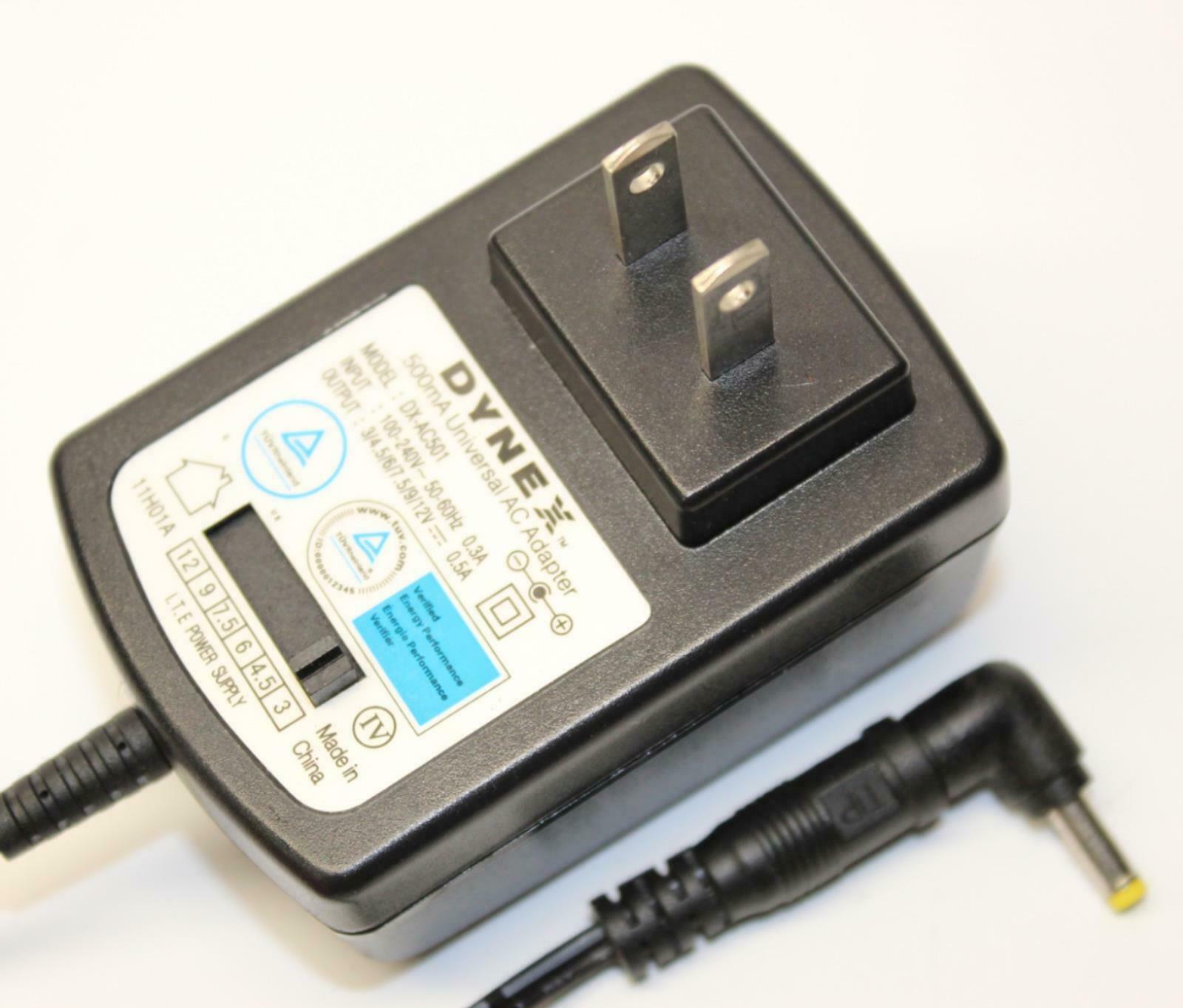 New Dynex DX-AC501 500mA Universal Power Supply Ac Adapter